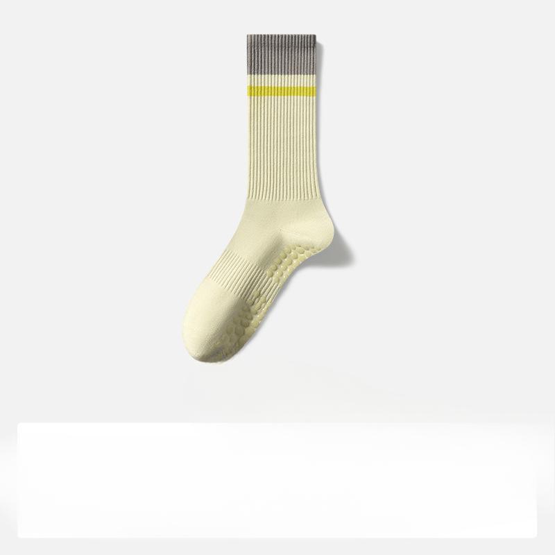 Female Cotton Professional Yoga Pilates In Spring and Summer Indoor Fitness Silicone Non Slip Socks