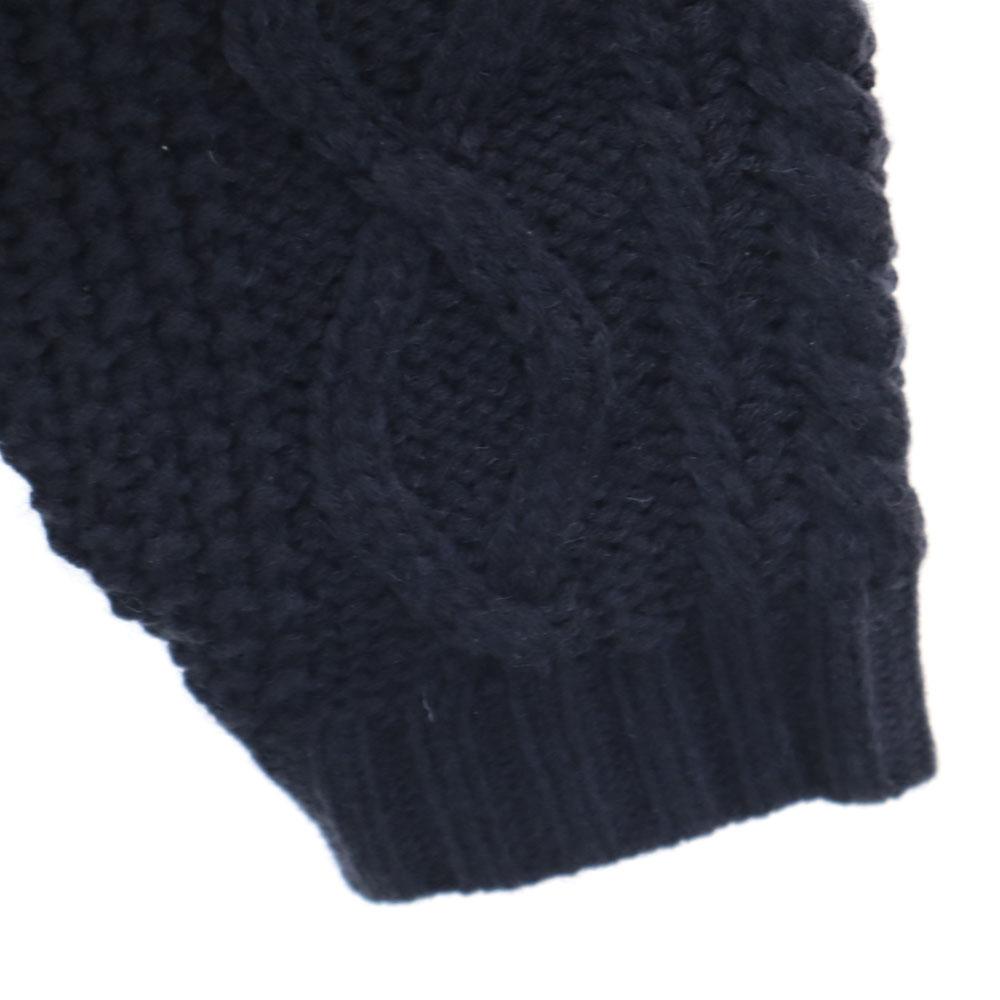 68&brothers Long Sleeve Sweater M Navy System Knit Men's Used