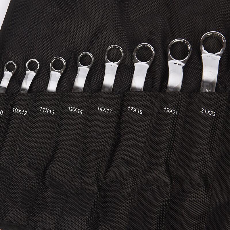 SHEFFIELD S017602 11-Piece Chrome Vanadium Double Ring Wrench Set