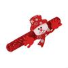 Portable Animal Christmas Slap Bracelets Durable Fabric Festival Parties Decors X3UC