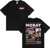 Magliette con Stampa Grafica Album Rock Band Morat Unisex Moda Donna High Street Hip Hop T-shirt 100% Cotone Comoda a Maniche Corte