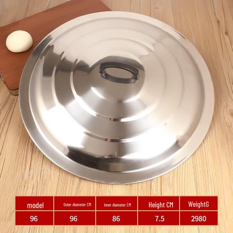 Biao Xing Universal Visible Stainless Steel Wok Lid