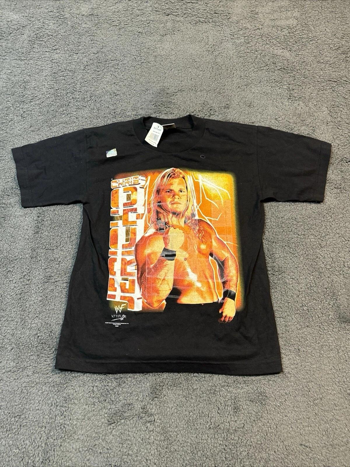 Vintage Chris Jericho Raw Is Jericho Y2J WWF Wrestling Tee T Shirt Medium youth S