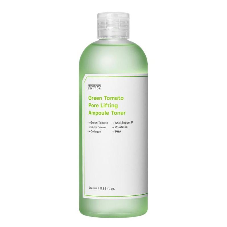 SUNGBOON EDITOR Ampoule de toner liftant les pores de tomate verte 350 ml