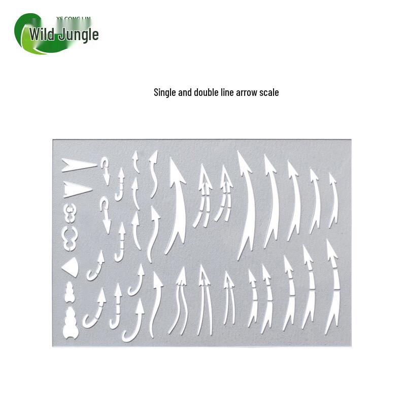 Tactical Topographic Map Ruler