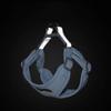 Pet Suede Chest Harness Vest Dog Cat Strap Reflective Leash Retractable for Small Light and Convenientn