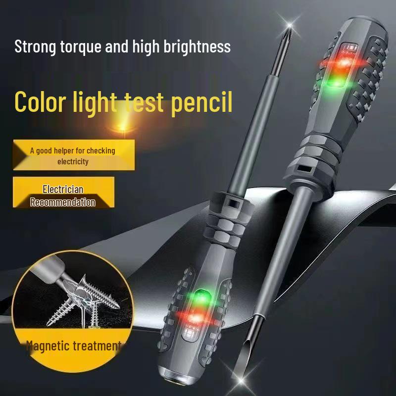 Electric Pen Test with Bright LED & Multifunctional Smart Detection