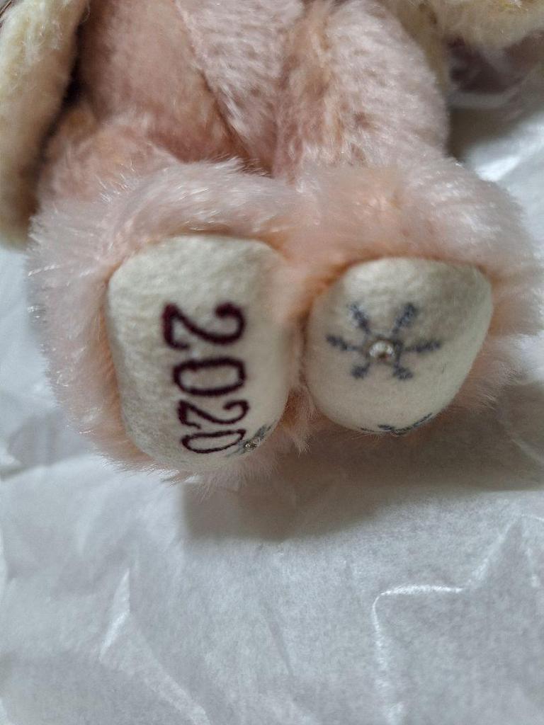 [USED] Limited Edition Steiff Little Santa 2020 Steiff Teddy Bear