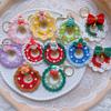WTEMPO Mini Cute Christmas Resin Accessories Suitable for DIY Crafts Hairband Accessories Scrapbooking Phone Case Making Accessories Party Gifts