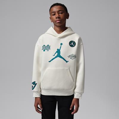 Jordan Sweatshirt FW25 Dynasty Patch Interlock Kids S