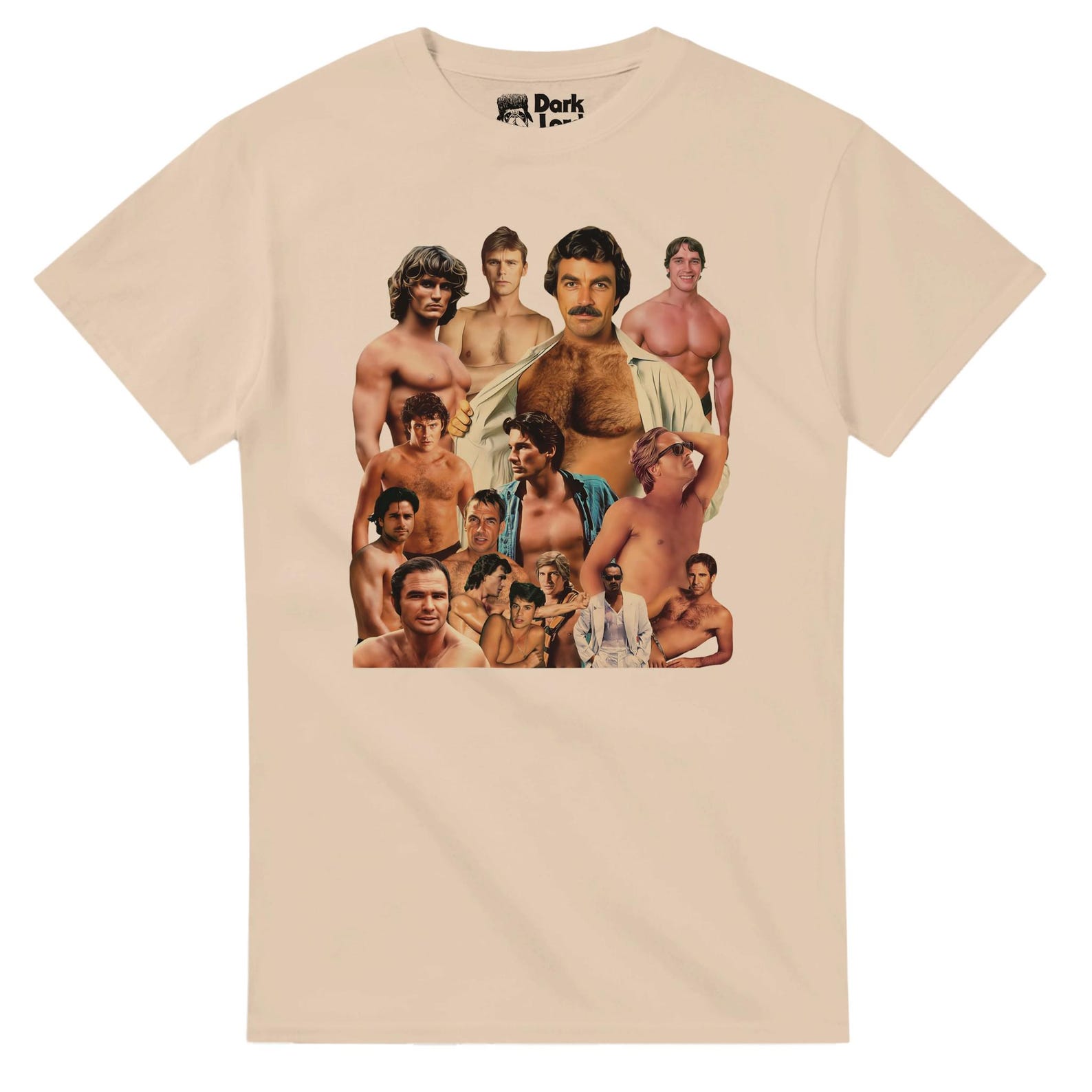 80s Nostalgia T-Shirt - Funny Retro Movie and TV Hunks 4XL