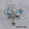 Children's Floral Face Stickers with Crystal Diamonds & Tassels for Ancient Style Makeup