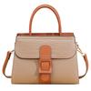 Summer High Quality Texture European and American Style Crocodile Pattern Color Blocking Versatile Women's Bag Shoulder Bag Crossbody Handbag