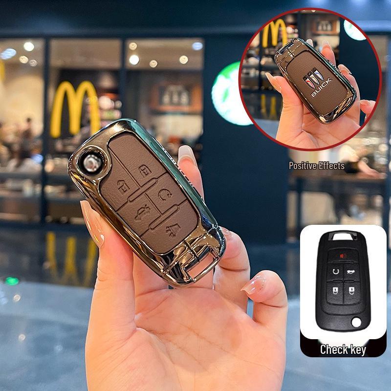 Folding Metal Key Case for Buick Excelle, Yue Lang 10-20 models