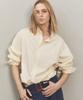 NOHANT Relaxed Poplin Shirt Ivory
