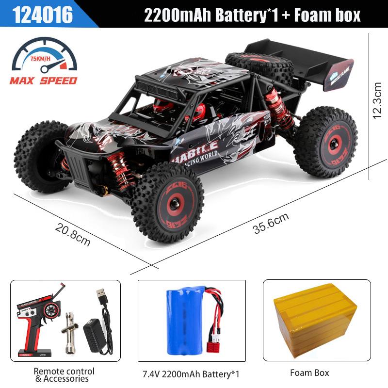 WLtoys 1/12 RC Crawler 124010 124016 124018 High Speed Remote Control 4WD Off-Road Drift Climbing Racing Vehicle Car Toys