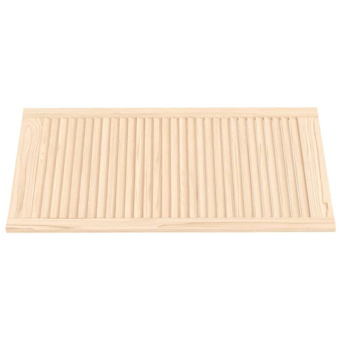VidaXL Louvered Door Solid Pine Wood 99.3x49.4 Cm