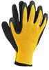 Rtela Yellow Coated Polyester Gloves 9, Pp003 - 12 Pairs - Rek Rtel Y9