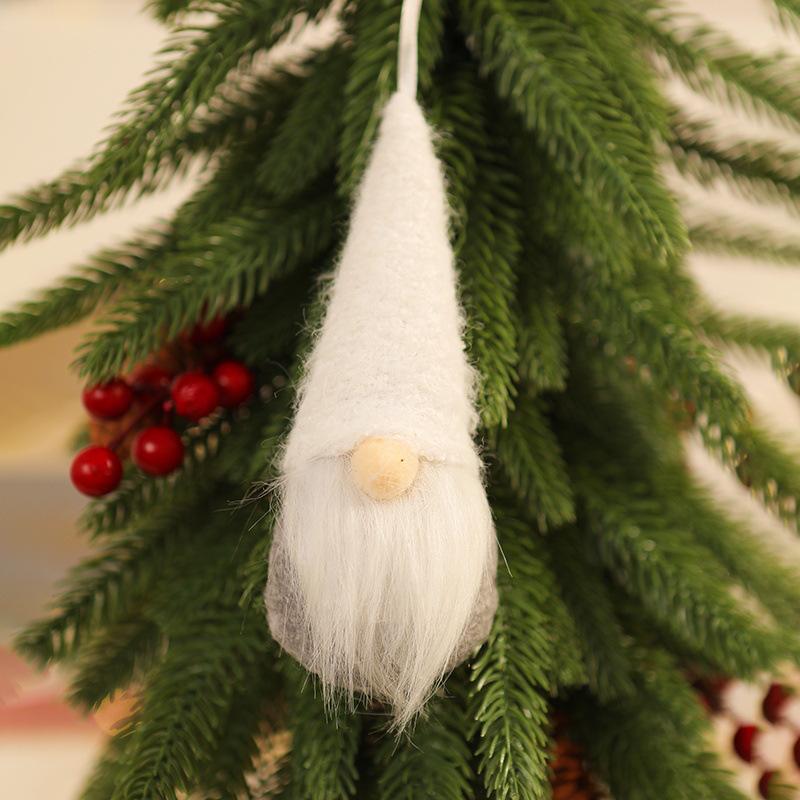 Christmas Knit Faceless Old Man Tree Ornaments - Small Hanging Pendants