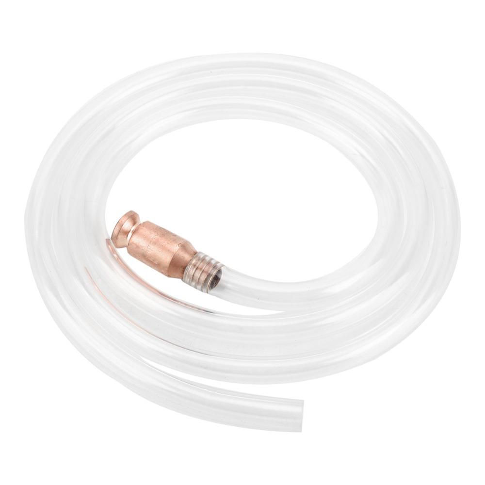 PVC + Brass High Suction Manual Oil Transfer Tube  Farm Machinery Oil Liquid Siphoning