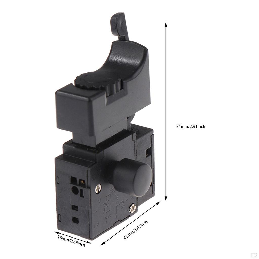 Hand Drill Switch,Speed Control Switch Speed Regulating Assembly,Forward and Reverse,Push