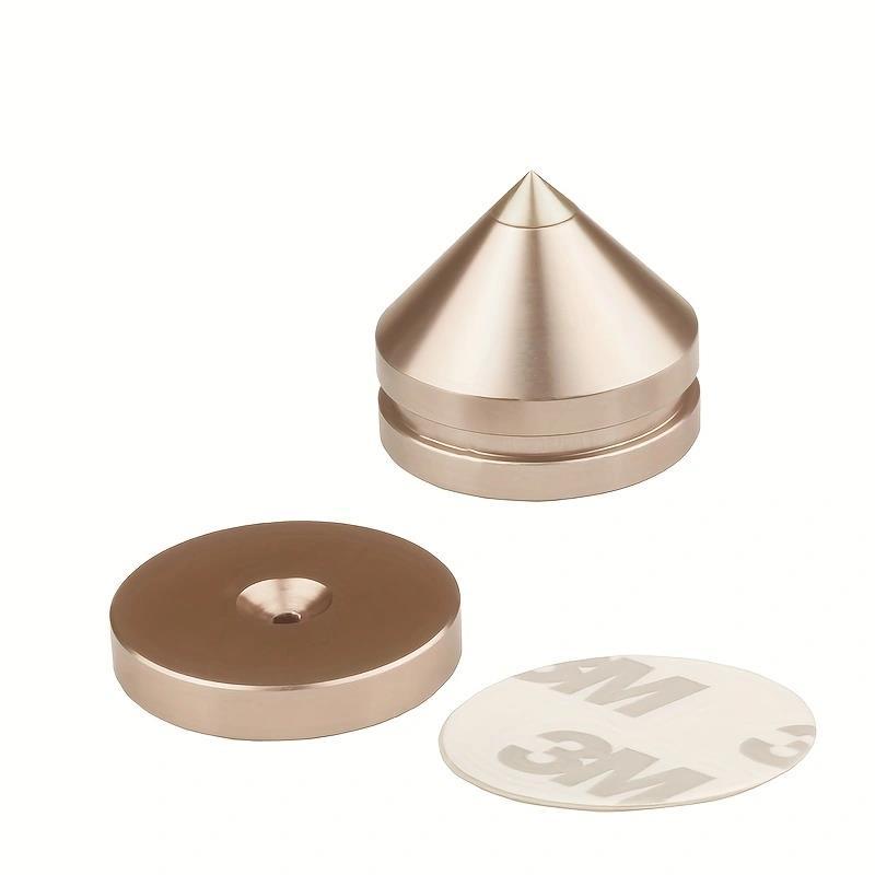 1Pc/4Pcs Audio Stand Speaker Tip Vertical Foot Audio Speaker Repair Parts Rotary Stand Shock Absorber Nail And Pad AccessoryGood Product
