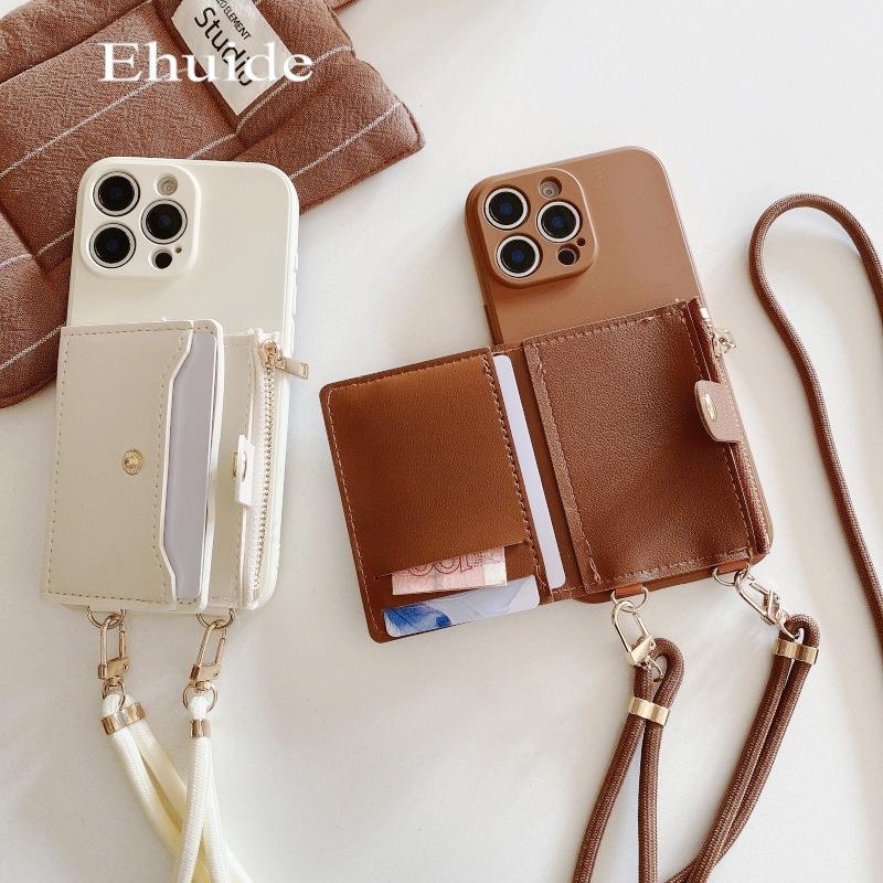 Geldbörse Kartenhalter Riemen Hülle für Samsung Galaxy S25 Ultra S24 FE S23 Plus S22 S21 S20 Note 20 Tasche Crossbody Lanyard PU Leder Abdeckung