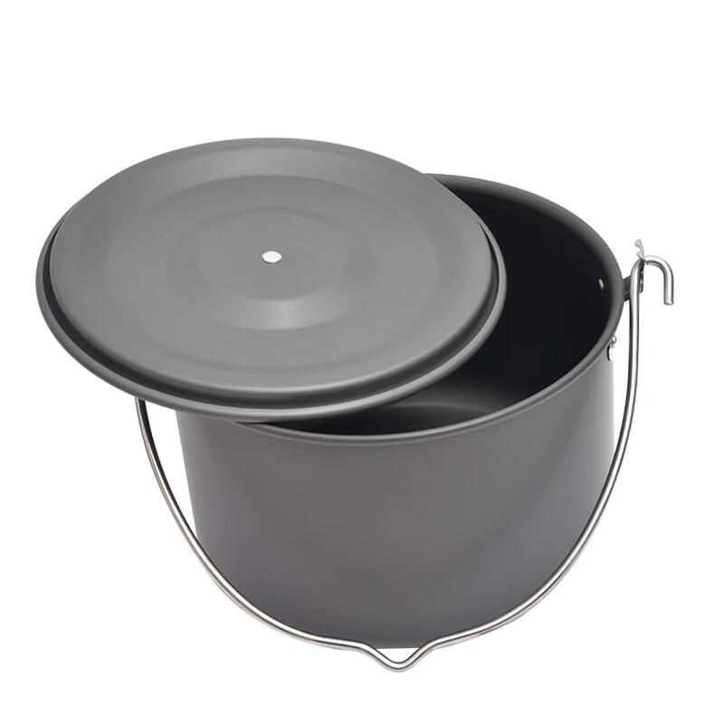 Jing Ren 4L Aluminiowy wiszący garnek kempingowy