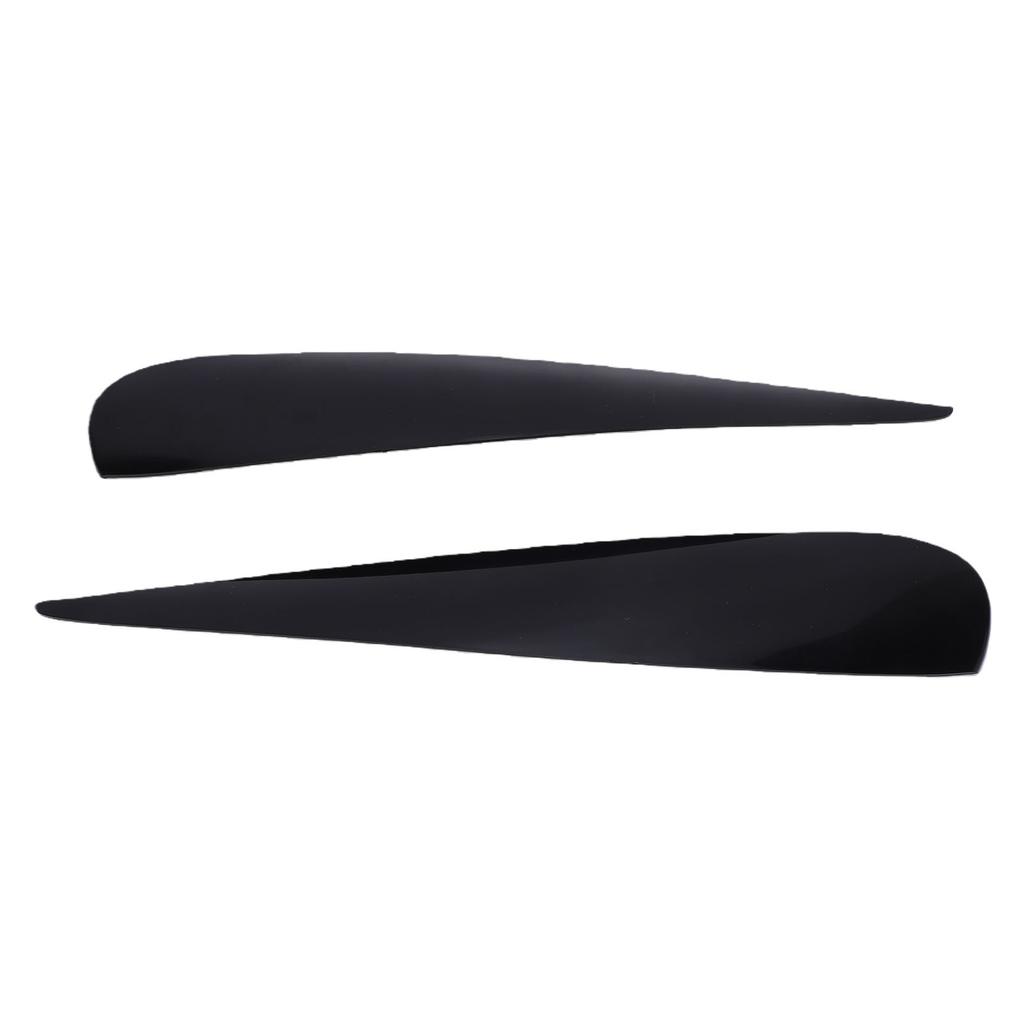 Headlamp Eyebrows Replacement for Vauxhall Corsa D 2006 2014 Front Headlight Eyelid Cover Trim