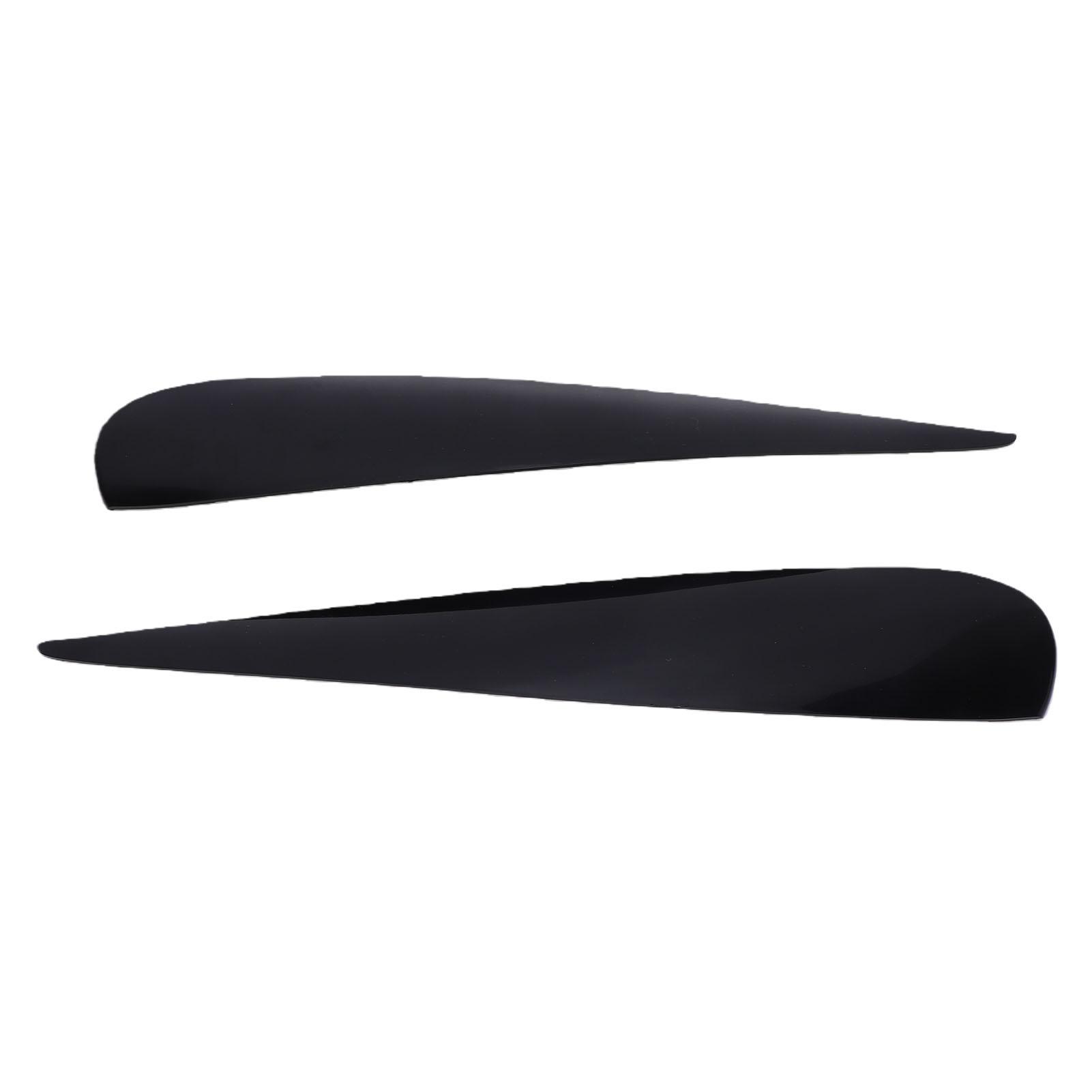 

Headlamp Eyebrows Replacement for Vauxhall Corsa D 2006 2014 Front Headlight Eyelid Cover Trim
