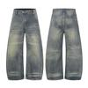 Magic Bear American Vintage Denim Jeans Loose Wide Leg Trousers Streetwear Teens