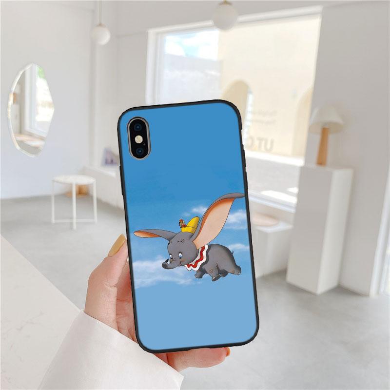 CJ38 Disney Dumbo Phone Case for Samsung Galaxy M06 M15 M16 M35 M55 M56 A36 A42 A50 A50S A51 A52 A32 A33 A05 A05S A06 A16 A20