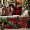 Festive Christmas Pillow CoversSuitable for sofa car bedroom decorative cushion cover pillow cover