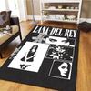 Lana Del Rey Carpet Rug for Living Room Bedroom Home Sofa Decoration,Kids play Non-slip Floor Mat