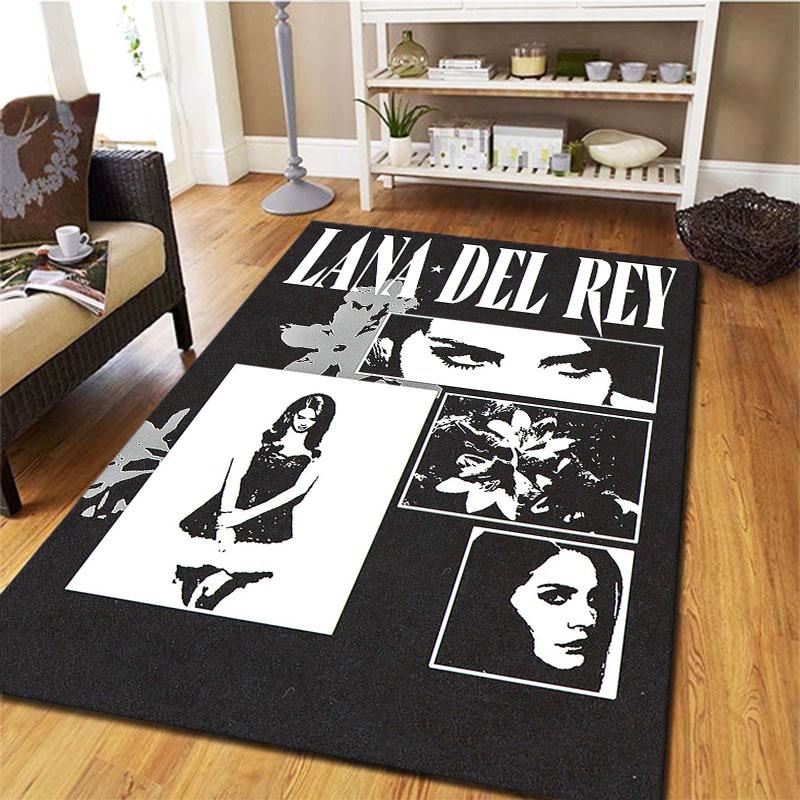 Lana Del Rey Carpet Rug for Living Room Bedroom Home Sofa Decoration,Kids play Non-slip Floor Mat