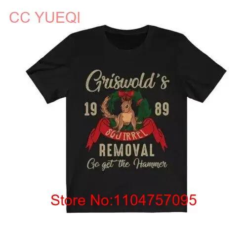 2024squirrel Removal Funny T Shirtt Shirt Christmas Vacation Retro Griswold Family Vintage Fashion Breathable Graphic