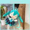 Hatsune Miku Plush Backpack With Nylon Lining For Casual Travel And Comfort