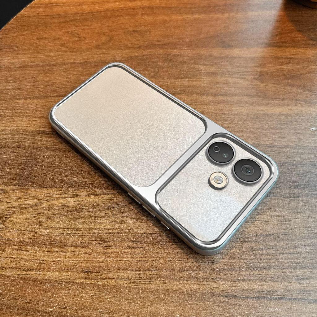 Custodia Virale con Finestra Grande per Xiaomi Redmi Note 17 Pro 5G Custodia con Finitura Tattile Opaca Liscia come la Seta