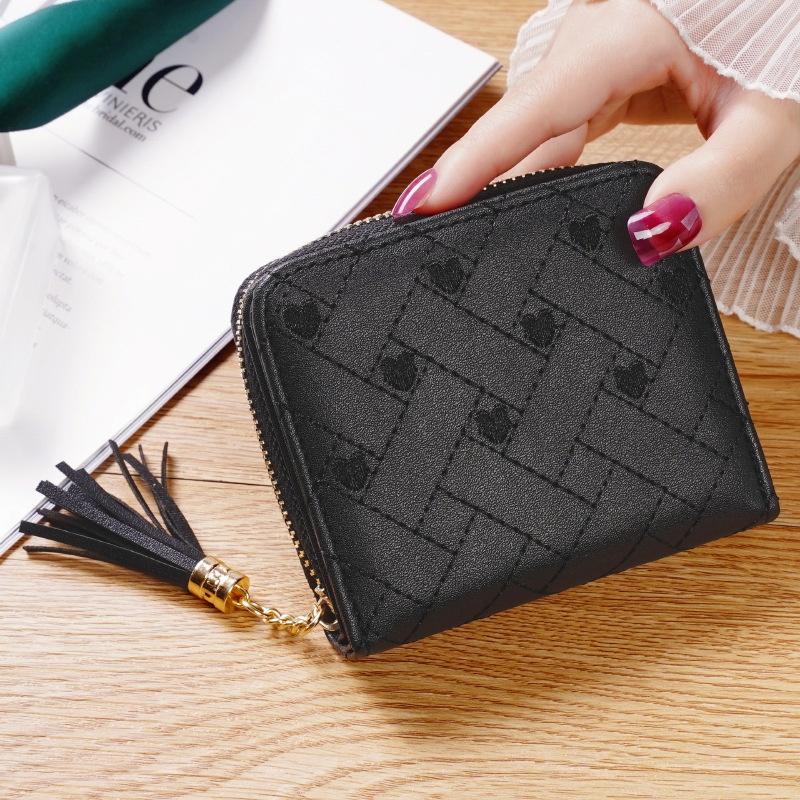 2023 Korean Version Mini Wallet Cute Embroidered Coin Purse For Students