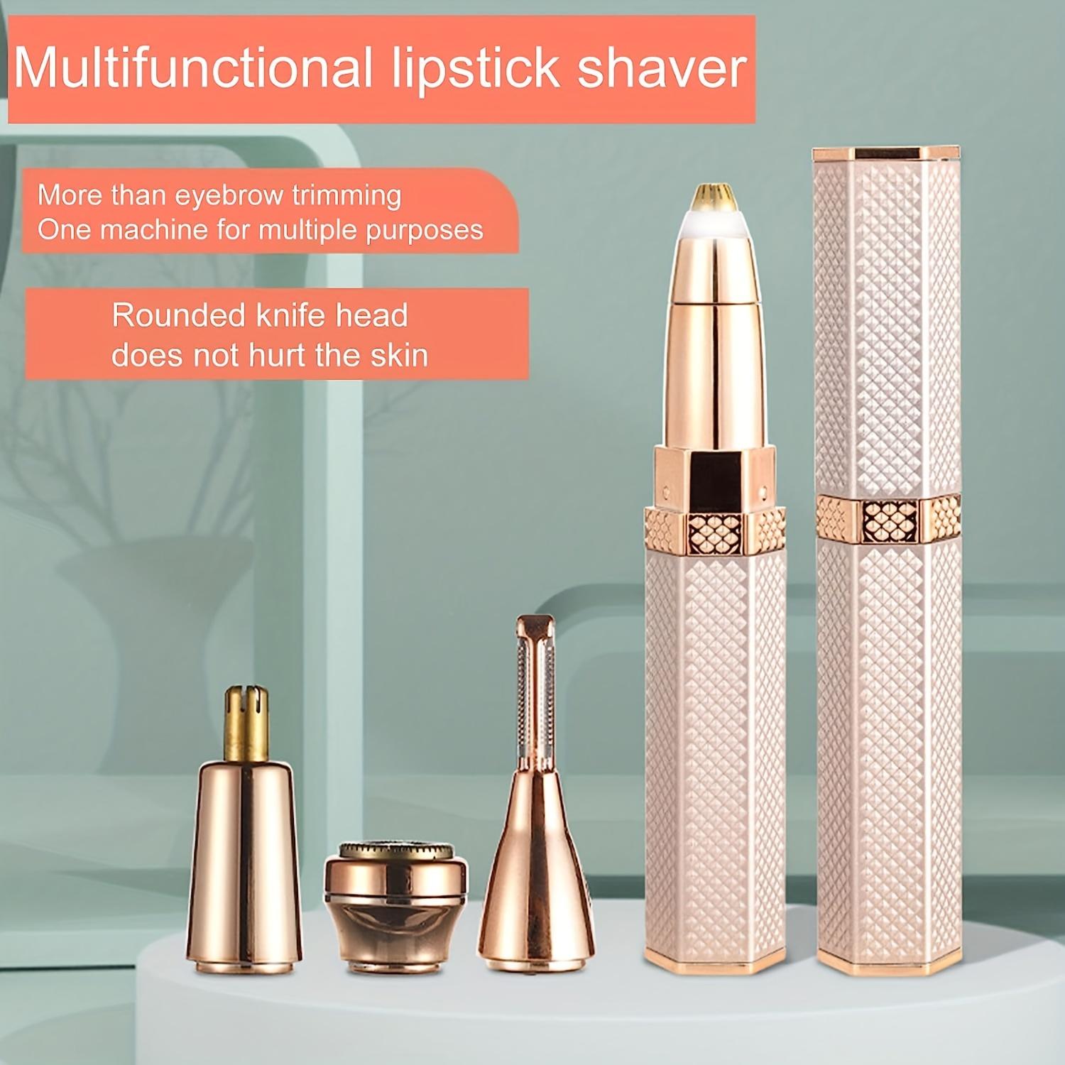 

4 в 1 электробритва для лица для женщин, эпилятор для всего тела, перезаряжаемый, безболезненный триммер для бровей, носа, бикини