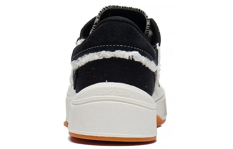 Li Ning Comfy Textile, Leather Slip Resistant, Abrasion Resistant, Lightweight Low top Skateboard Shoes Women's AGCS036-1