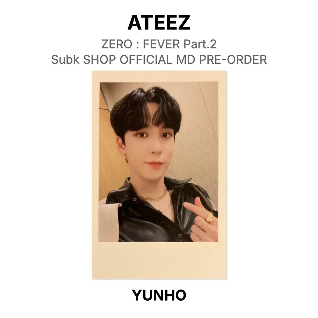 ATEEZ NULL : FEVER Teil 2 Subk SHOP OFFIZIELL MD VORBESTELLUNG Offizielle Fotokarte