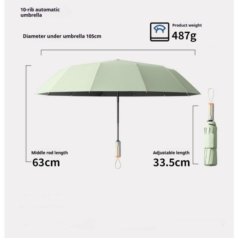 40 Bone Fully Automatic Sunshade Umbrella Folding Umbrella Thickened and Large Anti slip Easy to Open and Fold Umbrella