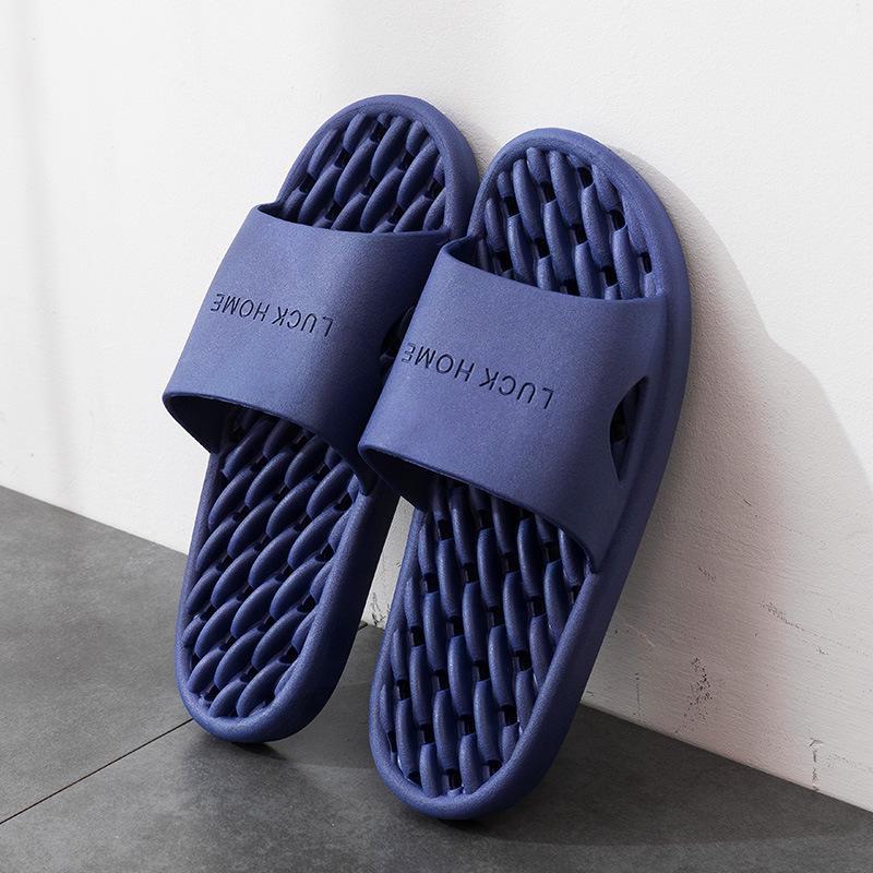 Men's and Women's Non-Slip Massage Bath Slippers for Summer
