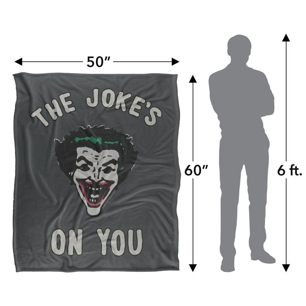 Batman Jokes On You Blanket