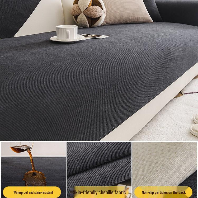 All-Season Waterproof Non-Slip Pet Sofa Cover: Cat Scratch & Dirt-Resistant, Urine-Proof, Non-Stick Hair Protector