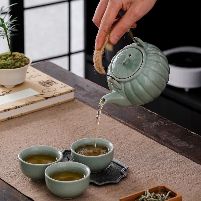 Tao Zhide Premium Ceramic Gongfu Tea Set Gift Box