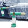 100ml Flüssigschaumsprüher Einstellbar 4500PSI Seifenschaumsprühflasche 1/4-Zoll Schnellanschluss Druckwasser-Schaumtopf für Autowäsche