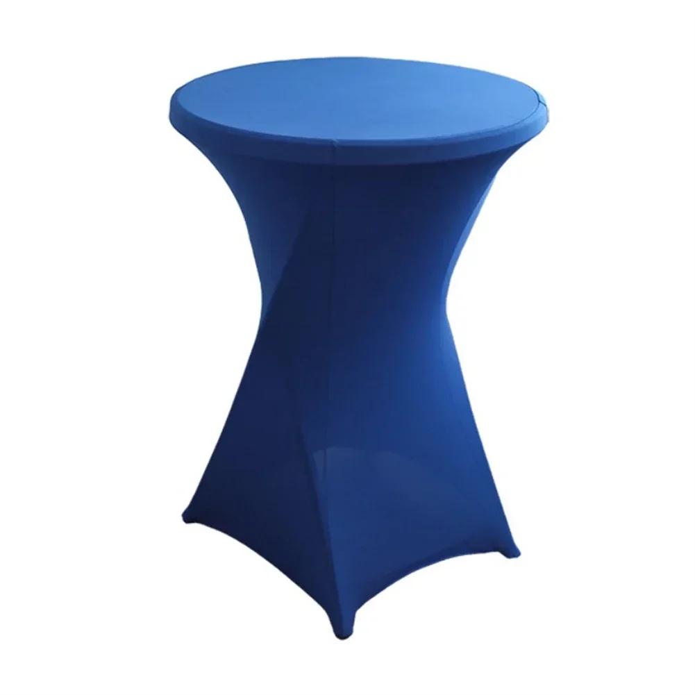 Vier-Wege-Spann-Tischdecke für Hochzeit und Geburtstagsfeier, Bar und Restaurant, Verkaufsstand, 80 cm Durchmesser