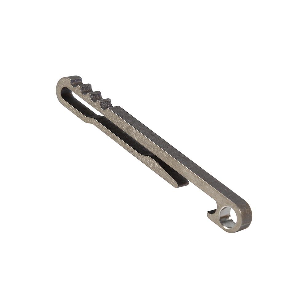 Quick Release Keyring Corkscrew Outdoor Equipment Titanium Alloy  Key  Belt Clip Quick Draw Keychain